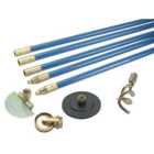 Bailey - 1324 Lockfast 3/4in Drain Rod Set 4 Tools