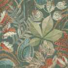 Belgravia Decor Eden Leaf Green Wallpaper
