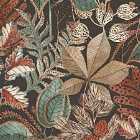 Belgravia Decor Eden Leaf Charcoal Wallpaper Sample