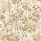 Belgravia Decor Giorgio Tree Beige Wallpaper Sample