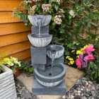 Tranquility Eclipse 4 Bowl Solar Powered Water Feature