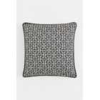 Patterned cotton cushion cover