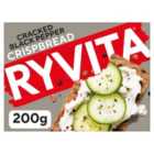 Ryvita Crispbread Cracked Black Pepper Crackers 200g