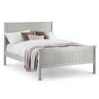 Maine Double Bed Dove Grey