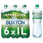 Buxton Sparkling Natural Mineral Water, 6x1litre