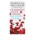 Essential NAS Cranberry Juice Drink, 1litre