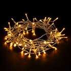 Robert Dyas Battery Operated LED Transparent String Lights - Warm White