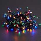 Robert Dyas Battery Operated LED String Lights - Multi-Coloured