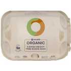 Ocado Organic Free Range Mixed Weight Eggs 6 per pack