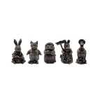 Beatrix Potter Set of 5 Cane or Stake Toppers Peter Rabbit, Tom Kitten, Mrs Tiggy Winkle, Hunca Munca, Jemima Puddle Duck
