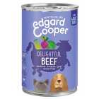 Edgard & Cooper Adult Grain Free Wet Dog Food with Beef 400g