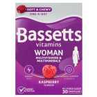 Bassetts Vitamins Woman Multivitamins & Multimineral Raspberry Flavour 30 per pack