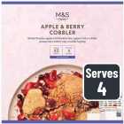M&S Apple & Berry Cobbler Frozen 436g
