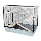 Little Friends Plaza XL Small Animal Cage - Grey