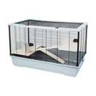 Little Friends Langham XL Small Animal Cage - Grey