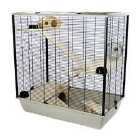 Little Friends The Plaza 3-Tier Small Animal Cage - Grey