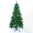 Robert Dyas 6ft Prelit Alberta Pine Christmas Tree - Warm White LEDs