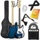 3rd Avenue Bass Guitar Pack - Blueburst