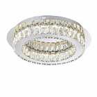 Nielsen Marano Integrated Led Flush Light Fitting With Crystal Decoration In A Polished Chrome Finish