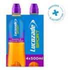 Lucozade Sport Drink Mango and Passionfruit 4 x 500ml