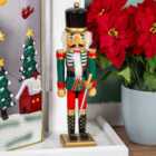 The Christmas Workshop 81560 50cm Tall Wooden Nutcracker Soldier