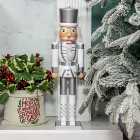 The Christmas Workshop 71049 50cm Tall Wooden Nutcracker Soldier
