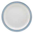 Denby Elements Blue Stoneware Dinner Plate