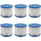 SUDS-ONLINE Compatible Bestway Filter Cartridge VI Replacement FOR Miami, Vegas, Monaco, Palm Springs 3 x Twin Pack