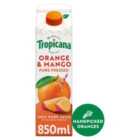 Tropicana Pure Orange & Mango Fruit Juice 850ml