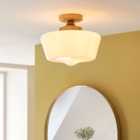 Mondez Bathroom Flush Ceiling Light