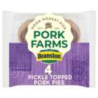 Pork Farms 4 Branston Pies 200g