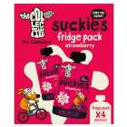 The Collective Suckies Strawberry Kids Yoghurt Pouch 4 x 90g