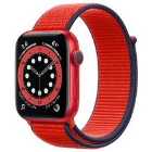 Apple official Watch Band 42mm / 44mm / 45mm Strap - Sport Loop Red