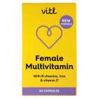 Vitl Female Multivitamin Capsules 30 per pack