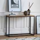 Indio Console Table, Light Wood