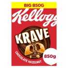 Kellogg's Krave Chocolate Hazelnut Breakfast Cereal Large Pack, 750g