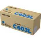 Samsung	CLT-C603L Cyan Original Toner Cartridge - High Yield 10000 Pages - SU080A