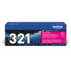 Brother TN-321M Magenta Toner Cartridge - 1,500 Pages