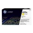 HP 653A Yellow LaserJet Cartridge - CF322A