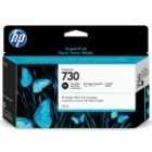 HP 730 Photo Black Original Designjet Ink Cartridge - Standard Yield 130ml - P2V67A