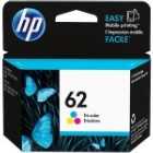 HP 62 Tri-Colour Original Ink Cartridge - Standard Yield 165 Pages - C2P06AE