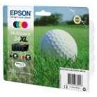 Ink/34XL Golf Ball 1100 Page Yield, CYMK - C13T34764010