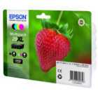 Epson 29XL Strawberry High Yield Multi-Pack Inkjet Cartridges - CMYK