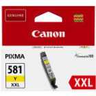 Canon Ink/CLI-581XXL Cartridge, Yellow - 1997C001