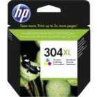 HP 304XL Tri-Colour Original Ink Cartridge - High Yield 300 Pages - N9K07AE