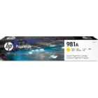 HP 981A Yellow Original Ink Cartridge - Standard Yield	6000 Pages - J3M70A