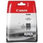 Canon PGI 35 Black Twin Pack Ink Cartridge- Blister Pack