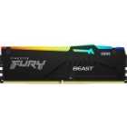 Kingston FURY Beast RGB 16GB 5600MHz DDR5 CL36 DIMM Memory - Black
