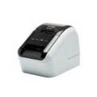 Brother QL-800 Direct Thermal Colour Label Printer - Includes 62mm Black on Red Continuous Roll