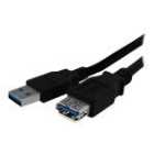 Startech Superspeed Usb 3.0 Extension Cable A To A M/f Black (1m)